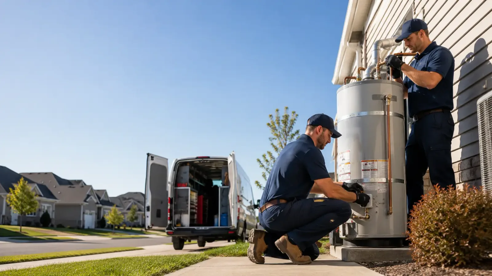 Water Heater Installation in Perrin, TX